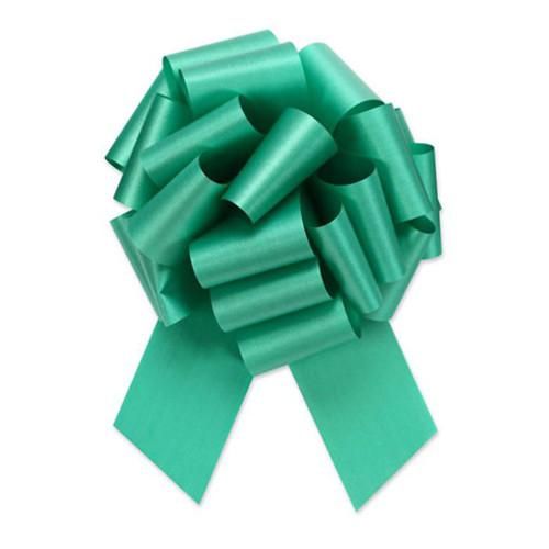Pull Bow 5.5" Emerald Green