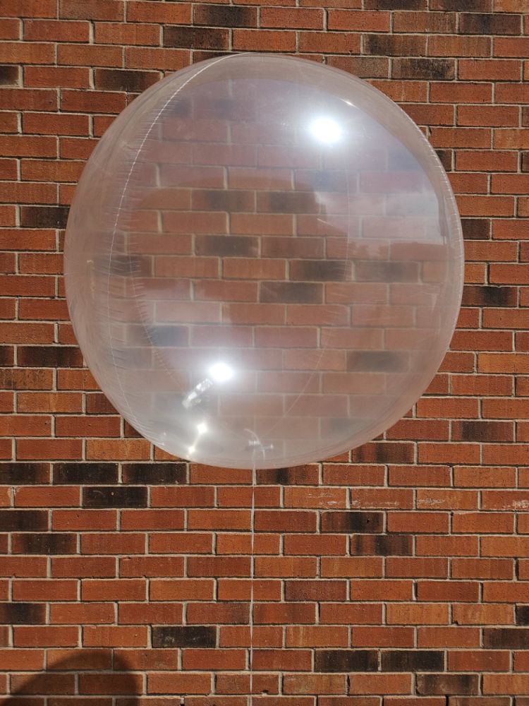 Orbs 32" Clear Pico Balloon