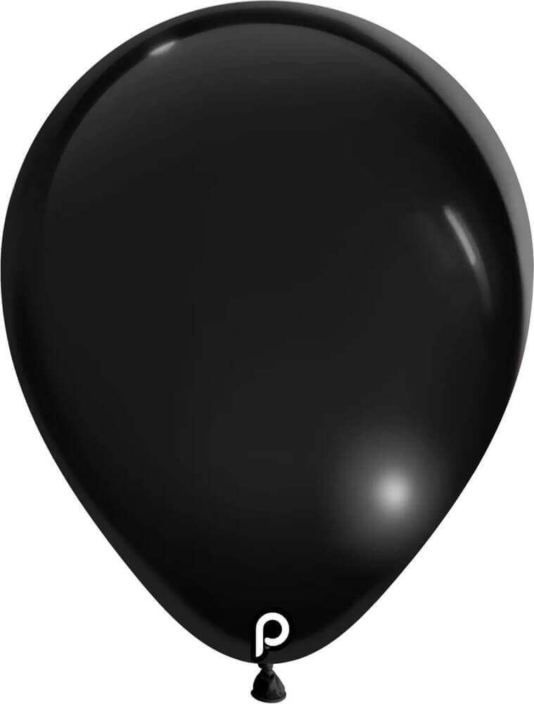 18" Standard Black (25pcs) Prima Balloons