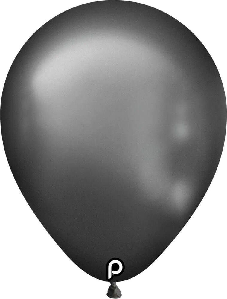 18" Glam Charcoal (25pcs) Prima Balloons