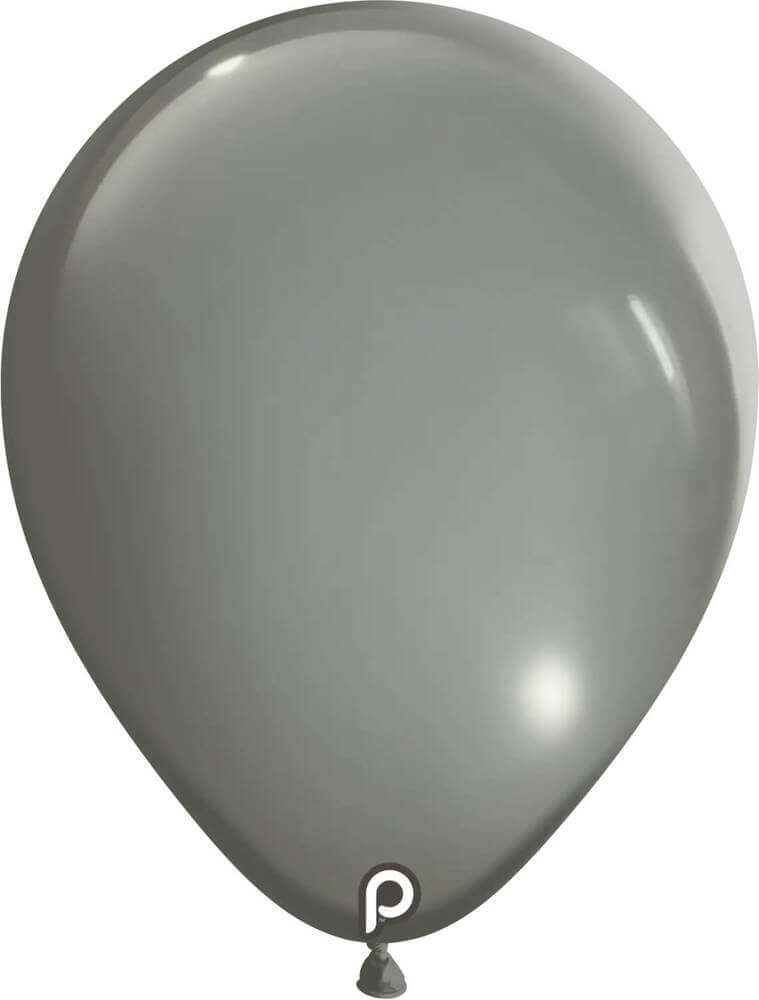 18" Standard Grey (25pcs) Prima Balloons