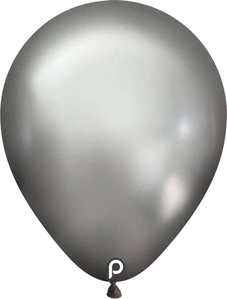 18" Glam Silver (25pcs) Prima Balloons