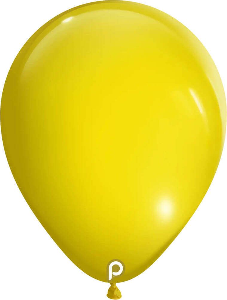 18" Standard Yellow (25pcs) Prima Balloons