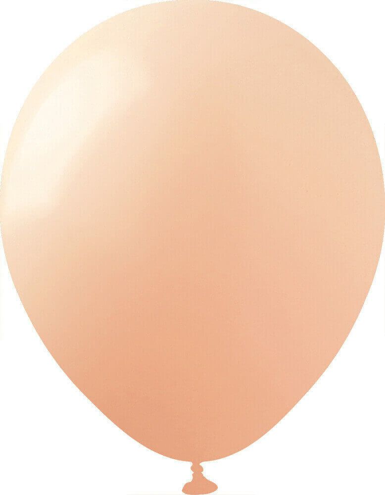 12" Pastel Matte Peach Blush (50pcs) ProLatex Balloons