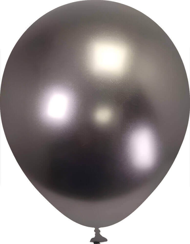 12" Polished Graphite (50pcs) ProLatex Balloons