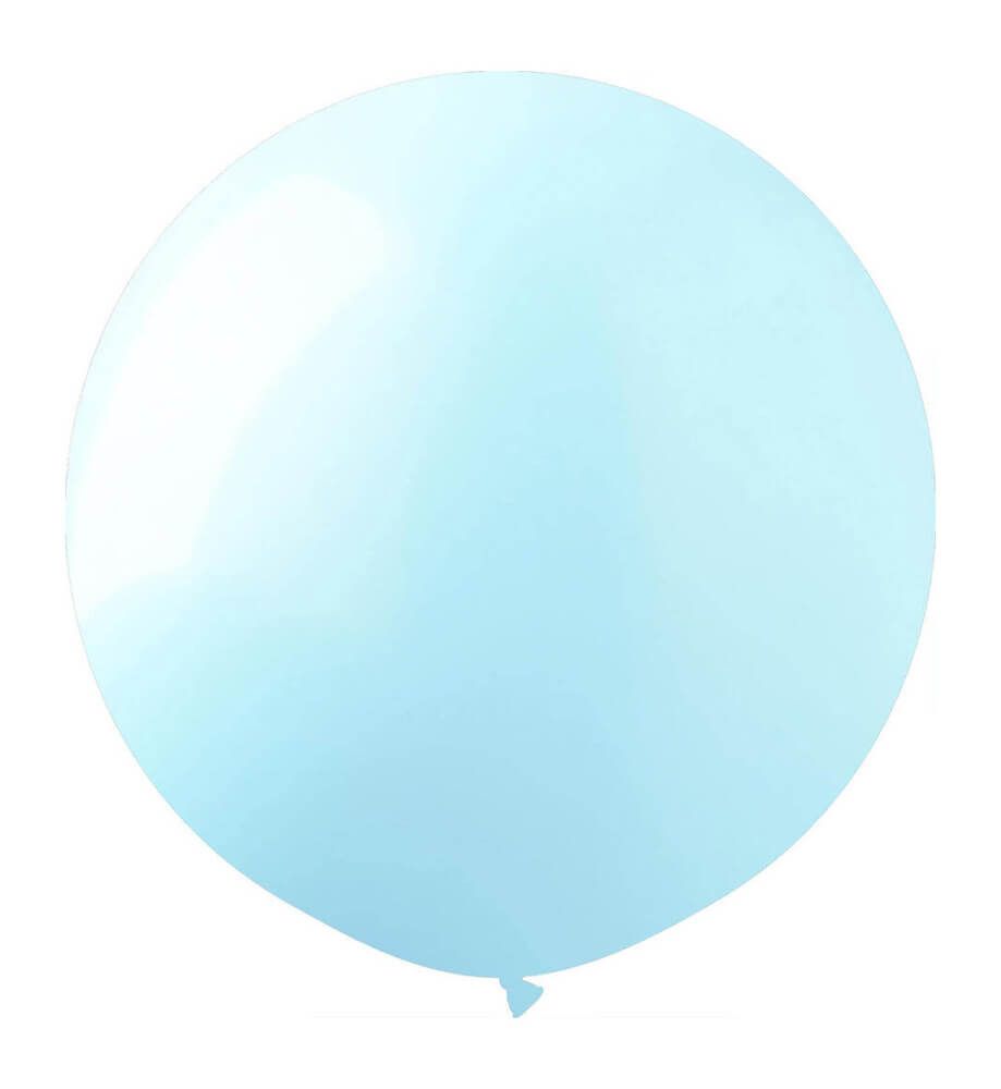 19" Pale Pastel Baby Blue (10pcs) ProLatex Balloons