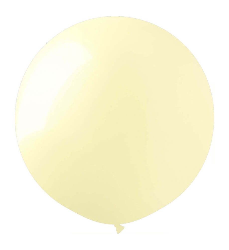 19" Pale Pastel Yellow (10pcs) ProLatex Balloons