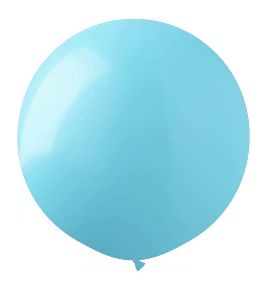19" Standard Caribbean Blue (10pcs) ProLatex Balloons