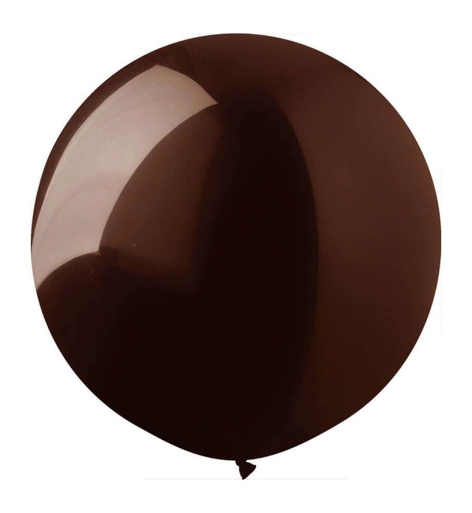 19" Standard Chocolate (10pcs) ProLatex Balloons