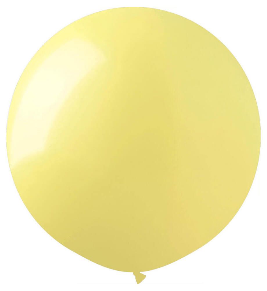 24" Pastel Matte Yellow (2pcs) ProLatex Balloons