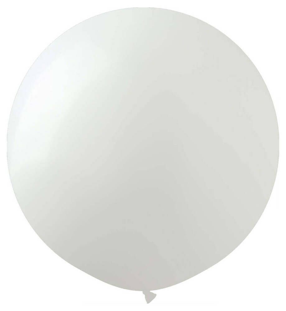 24" Standard White (2pcs) ProLatex Balloons