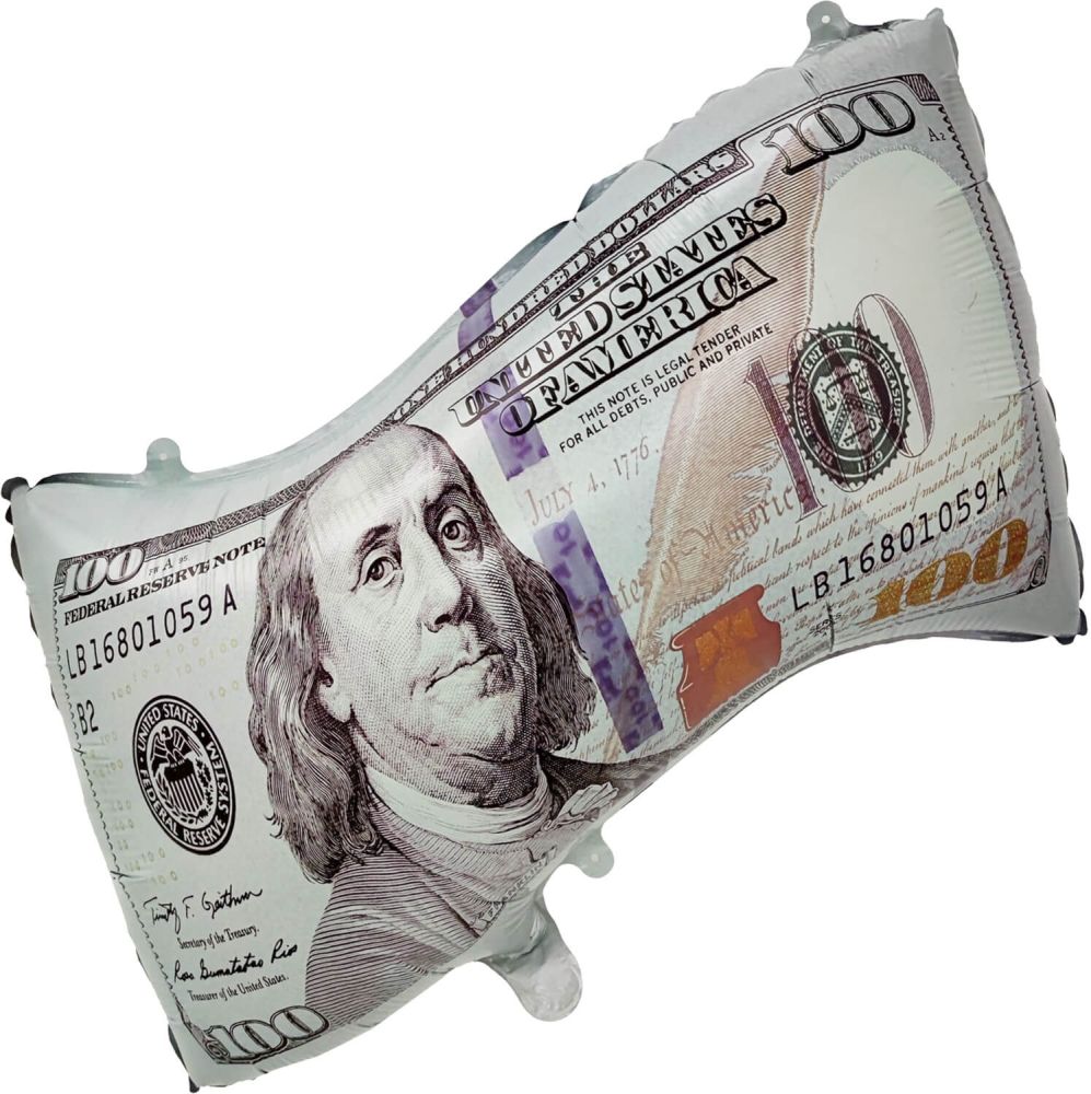 26" 100 Dollar Bill Balloon