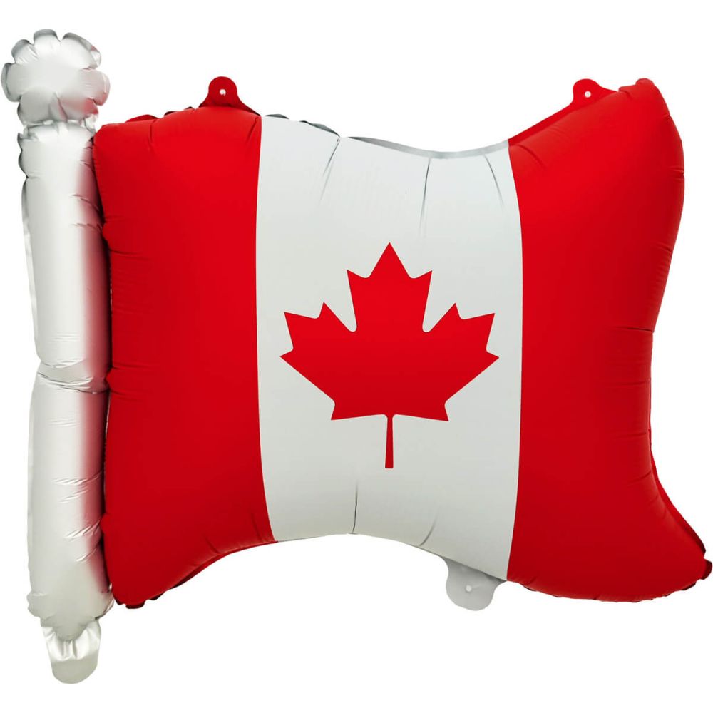 24" Canadian Flag Balloon