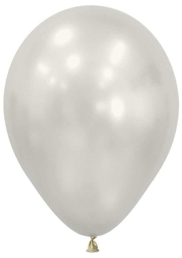 05" Silk Oyster White (50pcs) Sempertex Balloons