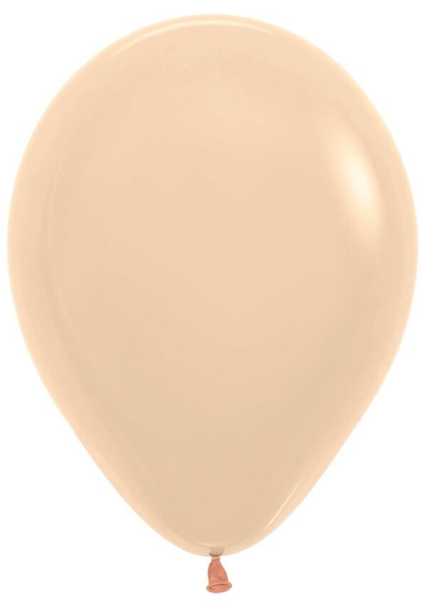 05" Pastel Matte Malibu Peach (50pcs) Sempertex Balloons