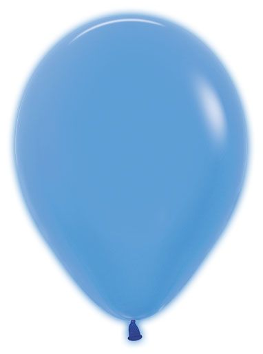 11" Neon Blue (50pcs) Sempertex Balloons