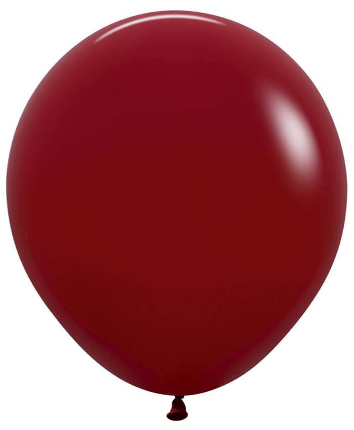 18" Fashion Imperial Red (25pcs) Sempertex Balloons