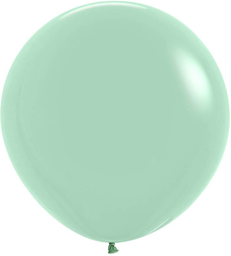 24" Pastel Dusk Green Tea (10pcs) Sempertex Balloons