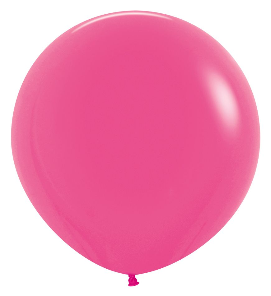 24" Neon Fuchsia (10pcs) Sempertex Balloons