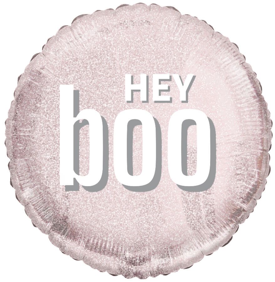 18" Boo-La-La Hey Boo Balloon