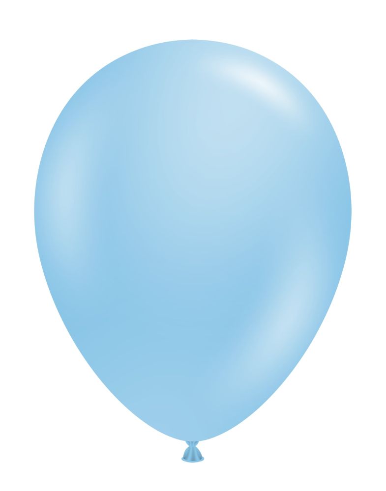 17" Baby Blue (50pcs) TufTex Balloons