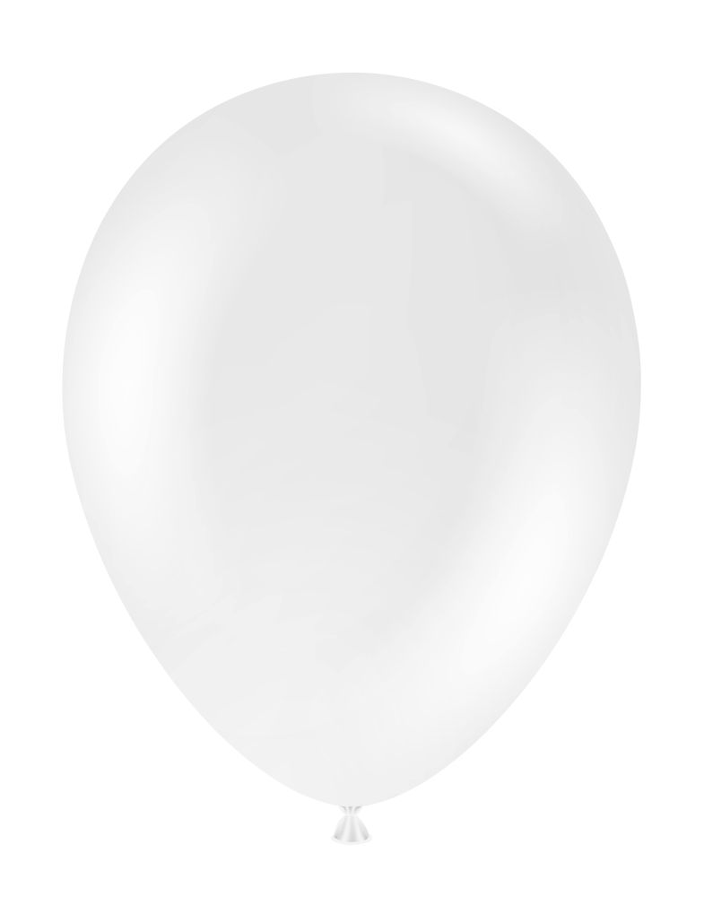 11" Crystal Clear (100pcs) TufTex Balloons
