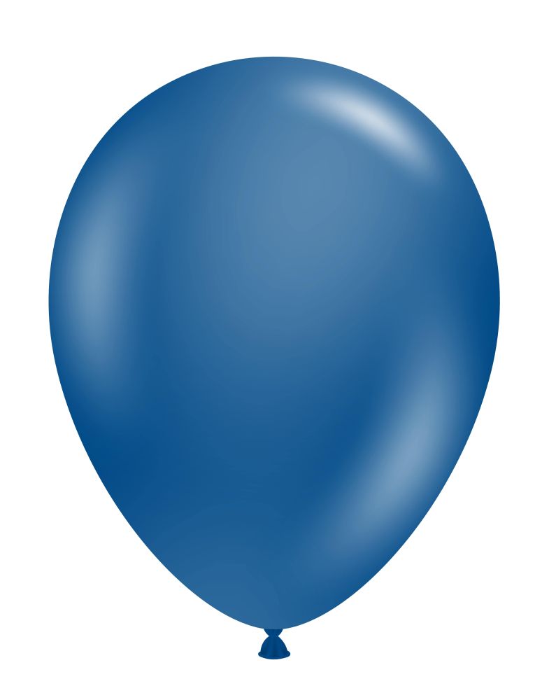 17" Crystal Sapphire Blue (50pcs) TufTex Balloons