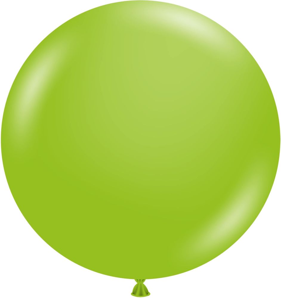 24" Lime Green (3pcs) TufTex Balloons