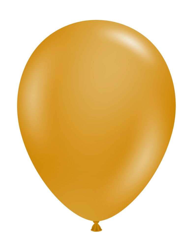 05" Metallic Gold (50pcs) TufTex Balloons