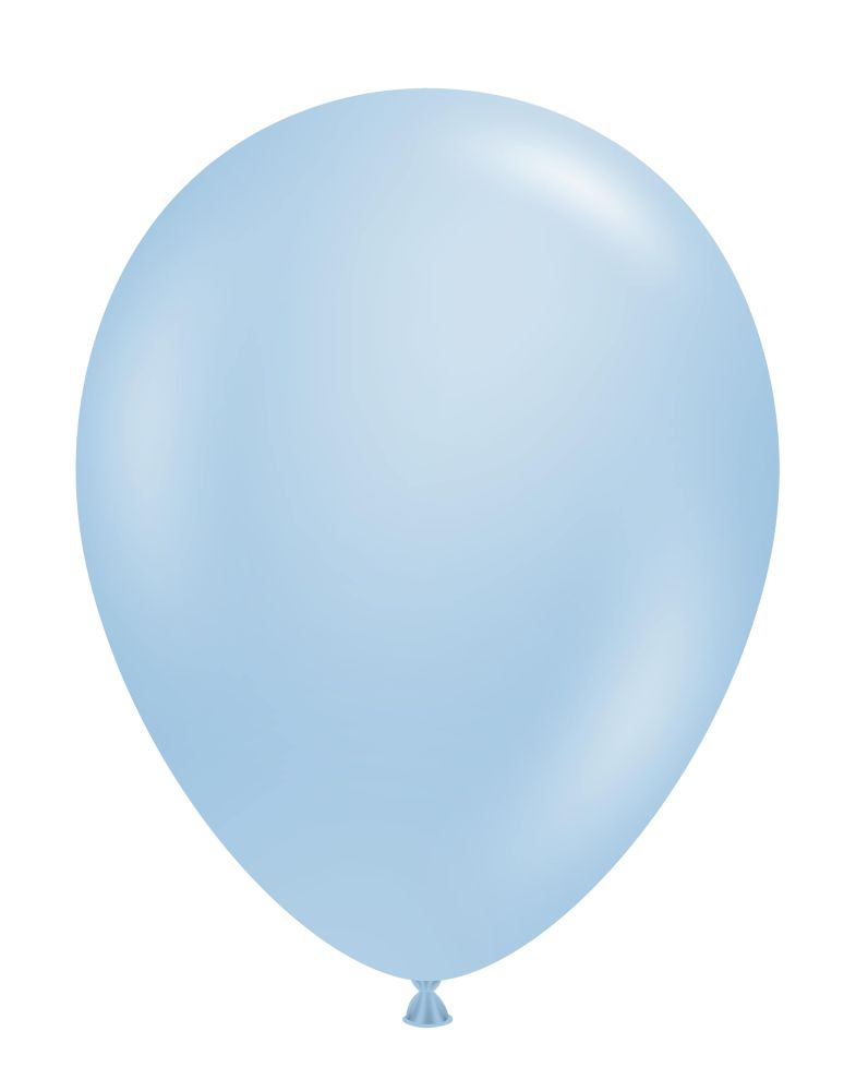 11" Metallic Sky Blue (100pcs) TufTex Balloons