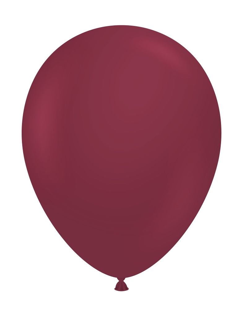 05" Scarlett (50pcs) Tuftex Balloons