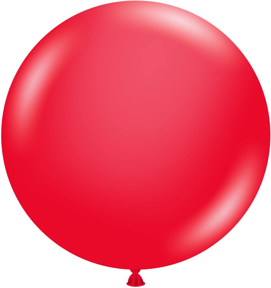 24" Red (3pcs) TufTex Balloons