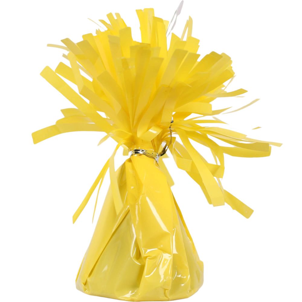 Yellow Foil Balloon Weight