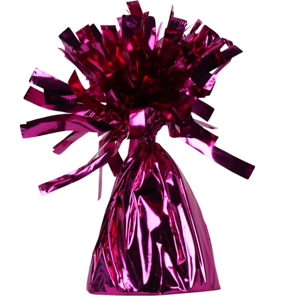 Magenta Foil Balloon Weight