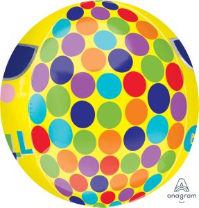 Orbz Bright Sunny Get Well Soon Balloon