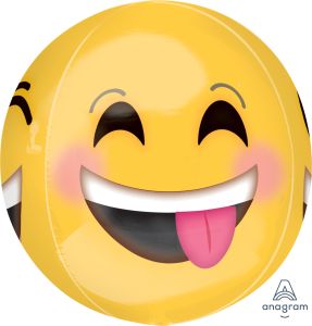 Orbz Winkling Emoticons Balloon