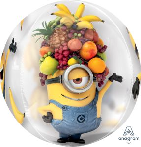 Orbz Despicable Me Clear Balloon