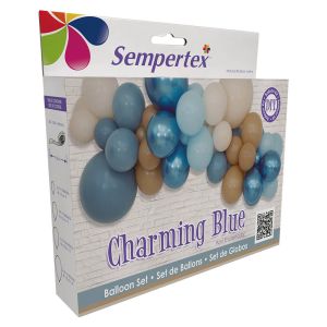 Balloon Garland Kit Charming Blue