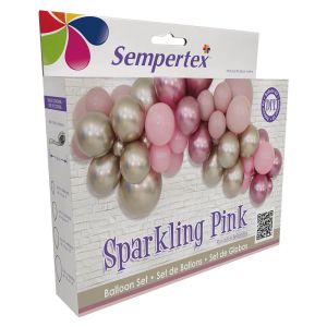 Balloon Garland Kit Sparkling Pink