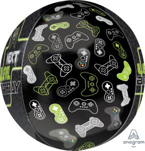 Orbz Level Up Birthday Balloon