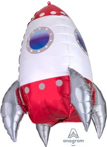 UltraShape Rocket Ship Balloon