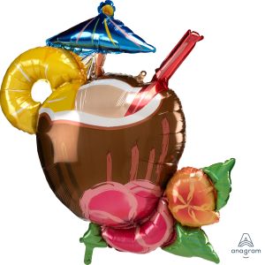 SuperShape Coconut Piña Colada Balloon
