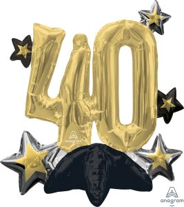 CI: Figurine Celebrate 40 Balloon