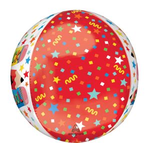 Orbz Write On Back To School Balloon