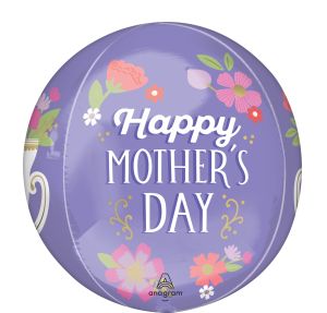 Orbz Happy Mothers Day World's Best Mom Balloon