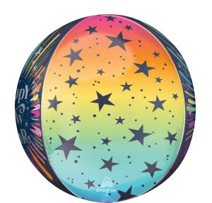 Orbz Satin New Years Blast Balloon