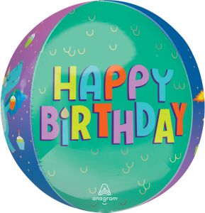 Orbz Cute Dragon Birthday Balloon