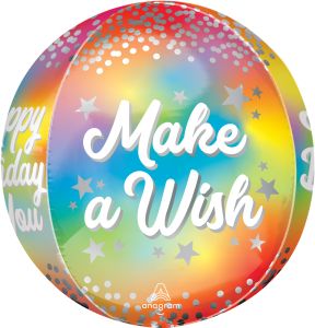 Orbz Birthday Glitz Balloon