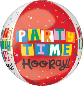 Orbz Celebrate the Day Birthday Balloon