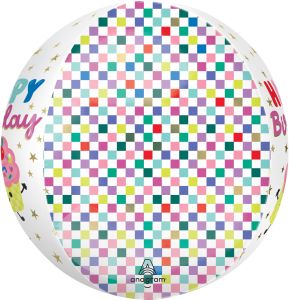 Orbz Vibrant Cupcakes Birthday Balloon